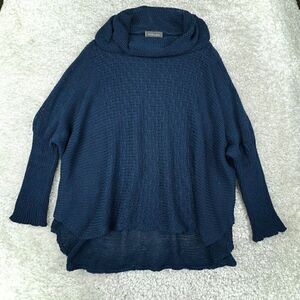 Wooden Ships Blue Cowl Neck Sweater XS/S